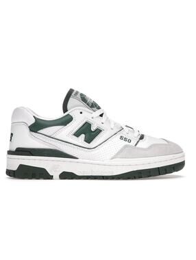 New Balance 550 White Green Sneakers